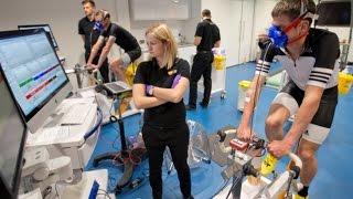 Brownlee Brothers at the GSK Human Performance Lab on BBC London News