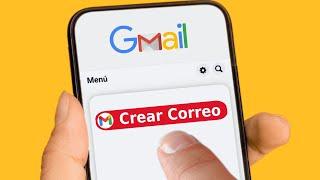 Como crear un correo Electronico Gmail en celular 2024