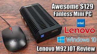 This $129 Fanless Mini PC Is Awesome -Lenovo ThinkCentre M90n IoT