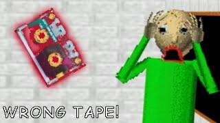 WRONG TAPE! (Baldi's Basics Original Animation)