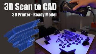 3D Scanning to CAD: Simplify Auto Parts for 3D Printing with Creality Scan Raptor PRO