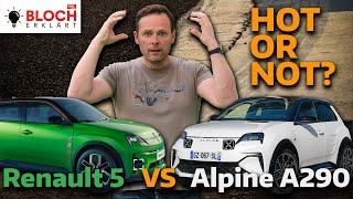 Alpine A290 GTS vs. Renault 5: Wer ist hier der Hot-Hatch? - Bloch erklärt #263 | auto motor sport