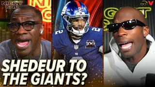 Unc & Ocho debate if New York Giants should select Shedeur Sanders in 2025 NFL Draft | Nightcap