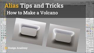 Alias Tips and Tricks 23 - How to Make a Volcano