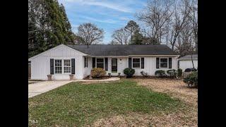 NEW LISTING: 505 Harvard Street Raleigh NC 27609