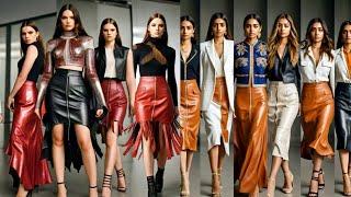 "The MOST SHOCKING Leather Skirts You've Ever Seen!" "Leather Skirt Designs So HOT, You'll Want Them