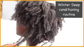 EXTREME MOISTURIZING DEEP CONDITIONING ROUTINE FOR THIN/FINE NATURAL HAIR || WINTER EDITION || ADEDE