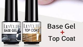 LILY'CUTE : Base coat & Top coat