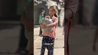 المعاناه اليوميه لاطفال غزه مستمره من اجل الحصول علي المياه #gaza #غزة