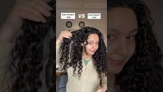 Gel vs No Gel comparison - use of curly hair gel? Should we use gel every time? #CurlyHairMistake