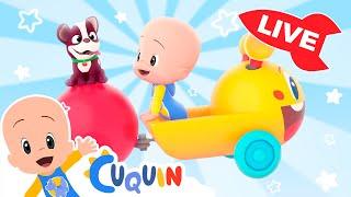  LIVE  Learn colors, numbers and shapes with Cuquín | Educational videos for kids