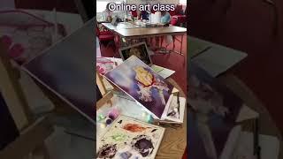 Art class | Asya Baldwin, artist, world class teacher