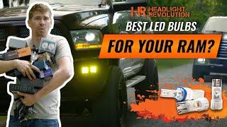 We tested to find the best LED Bulbs to use in the 2013 - 2018 Dodge Ram with Projector Headlights