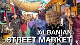 An Albanian Street Market in Tirana  | City Sounds