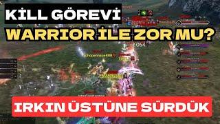 WARRIOR İLE KİLL GÖREVİ YAPMAK ZOR MU? IRKIN ÜSTÜNE KOŞTUK | Rise Online Warrior #riseonline