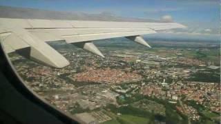 Flug über die Alpen (HD) - Vom Allgäu Airport Memmingen nach Rom