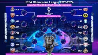 UEFA Champions League 2023-2024 • Calci di Rigore, ottavi di finale fino alla finale • COM vs COM