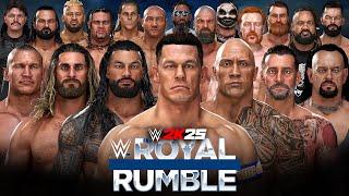 WWE 2K25 - 30 Man Royal Rumble Match! (PS5)