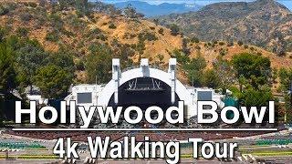 Walking Tour Hollywood Bowl | 4k Mobile 2 | Ambient Music