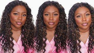 Sensationnel V-Part Wig Curls Kinks N Co Glueless V-Unit 7