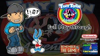 Adam Sucks At Video Games - Tiny Toons Adventures (NES) Full Playthrough #nes #retrogaming