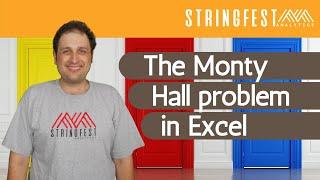 The Monty Hall problem visualized in Excel