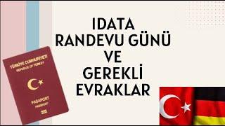 Almanya Vize Başvuru | İdata Randevu Evraklar Başvuru Formu 30.10.2024