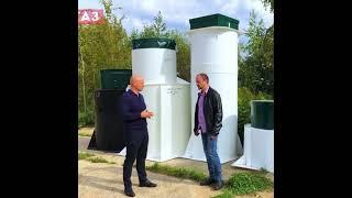 Какой объём накопит.ёмкости нужен на семью 5 человек #канализация #сксептик  #септик