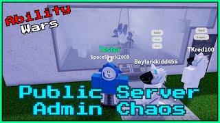 Public Server Admin Abilities with @DecibricsYT | Ability Wars