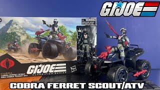 G.I. Joe Classified #119 Cobra Ferret Scout/Cobra Ferret ATV Review