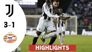 Juventus vs PSV Eindhoven 3-1 | All Goals &  Extended Highlights