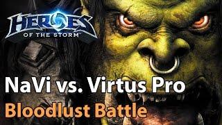 ► Heroes of the Storm Pro Gameplay: NaVi vs. Virtus Pro - Road to BlizzCon