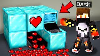 Dash Made A Heart Factory in MINECRAFT.....