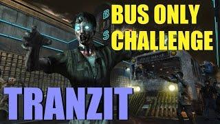 Call Of Duty Black Ops 2 Zombies "Tranzit" Bus Only Challenge - Solo