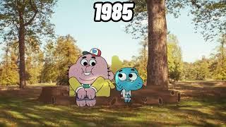 The Choices But With Chronological Years - The Amazing World of Gumball