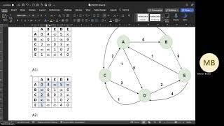 Tutorial 9 - ٍShortest Path Algorithms