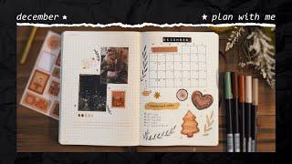 december plan with me  monthly setup in my bullet journal