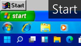 Windows Start Menu Evolution! (95 - 11 + Betas)!