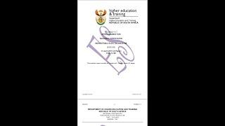 Tvet Past Exam papers