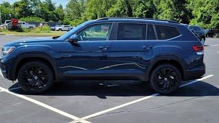 2022 VW Atlas 3.6 SE w/Technology FWD w/Black Wheel Package and panoramic sunroof