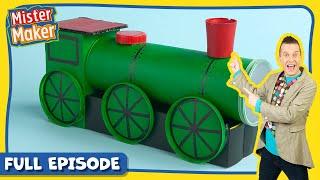 Mister Maker  Series 1, Episode 3 | Pencil Holder Train ️ | FULL EPISODE