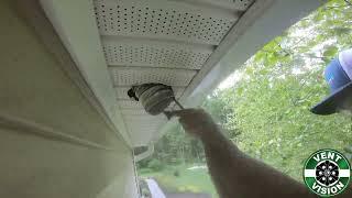 Watch the Satisfying Transformation: Dirty Dryer Vent Cleaning!