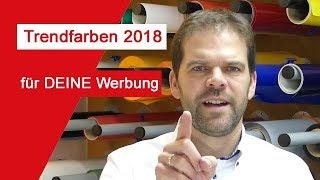 Werbemittel-Neuheiten für 2018! Wie nutzt Du die Trend-Farben?