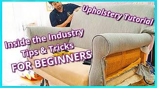 DIY HOW TO UPHOLSTER A COUCH | STEP BY STEP HOW TO REUPHOLSTER A SOFA | FaceliftInteriors