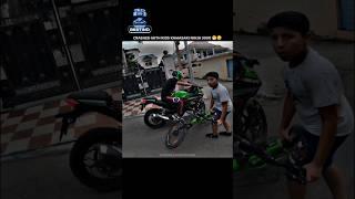 Credit-Aalyan VlogsCrashed With Kids Ninja||#motovlog #bikelover #ride #youtubeshorts#shortvideo