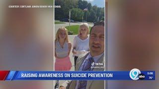 Raising awareness on suicide prevention