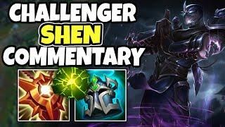 Challenger support tries out SHEN SUPPORT - 14.19 League of Legends