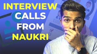 How To Get Interview Calls From Naukri.com For Freshers | 3 Tips To Get Interview Calls