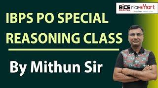 Reasoning Class for Bank Exams | IBPS - PO SPECIAL | Mithun Thakur  | RICE Education