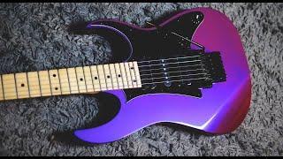 My new guitar: Ibanez RG550 (Dj)enesis Purple Neon!